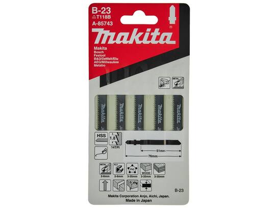 MAKITA Decoupeerzaagblad ALUMINIUM 51MM