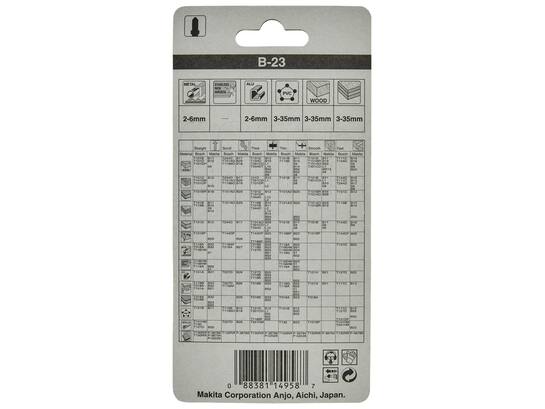 MAKITA Decoupeerzaagblad ALUMINIUM 51MM
