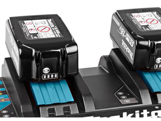 MAKITA Accu lader dubbel DC18RD 7.2-18V