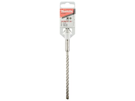 MAKITA Hamerboor SDS-plus 4-snijder P4S 6X165MM