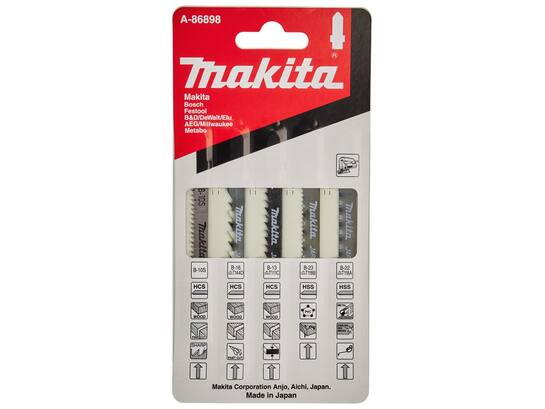 Makita Decoupeerzaagbladen set 5-delig