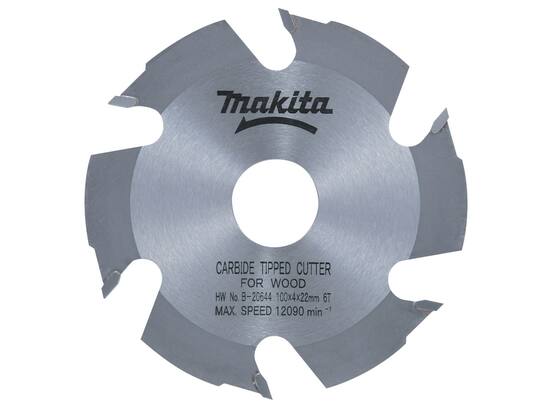 MAKITA Lamellenfrees hardmetaal B-20644 HM 100X4,0