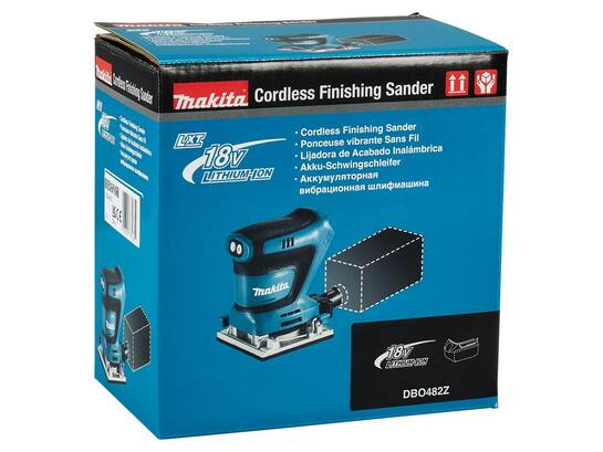 Makita #Vlakschuurmachine body in doos DBO482Z 18V