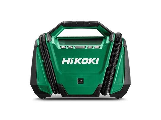 HIKOKI Luchtpomp accu body in doos UP18DAW4Z MAX.11BAR 18V