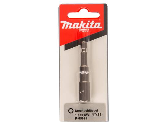 Makita Dopsleutel 1/4''6.35