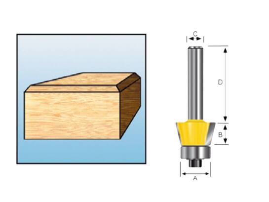Makita Afkantfrees HM 8MM