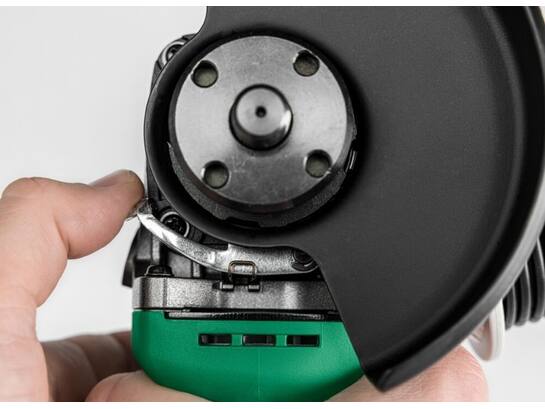 HIKOKI Haakse slijpmachine accu body in HSC G1813DFW2Z 125MM 18V