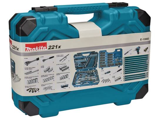 Makita Handgereedschapset 221-delig