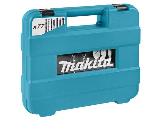 Makita Boor/bit set 77-delig