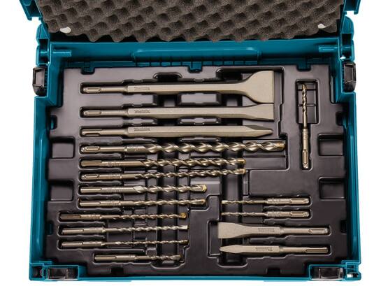 Makita SDS boren,-beitelset 17-delig