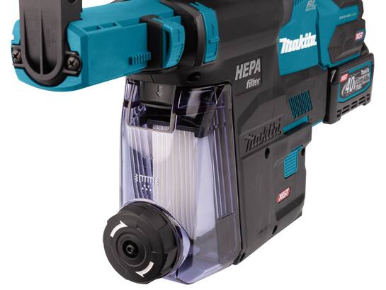 MAKITA Combihamer met stofafzuiging in Mbox HR004GM202 40V/4.0AH