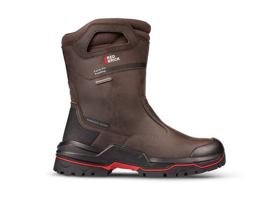 Redbrick Veiligheidslaars Boot Brown S7S maat 48