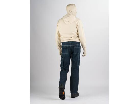 247 Jeans Spijkerwerkbroek stretch met kniezakken BISON D30 W38-L34