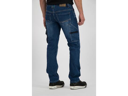247 Jeans Spijkerwerkbroek stretch met zijzakken Rhino S20 W34-L34