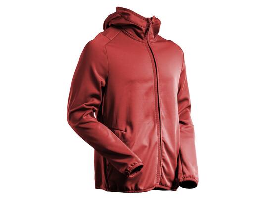 Mascot Fleecetrui met capuchon en rits 4XL