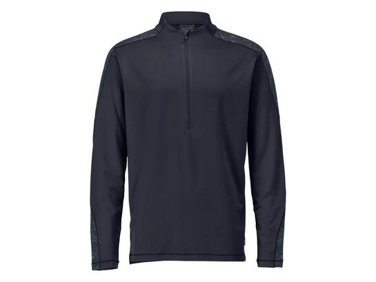 Mascot T-shirt, lange mouwen, met korte rits S