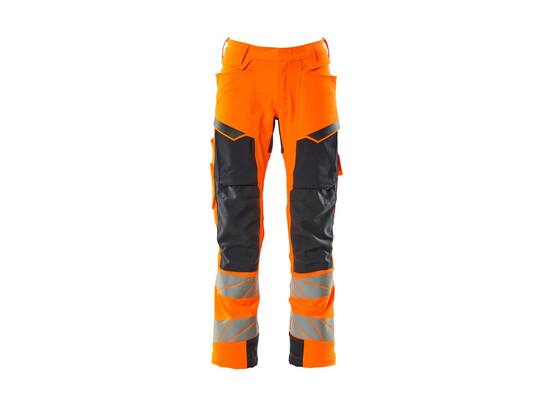 Mascot Werkbroek stretch waterafstotend Oranje/zwart 82C56