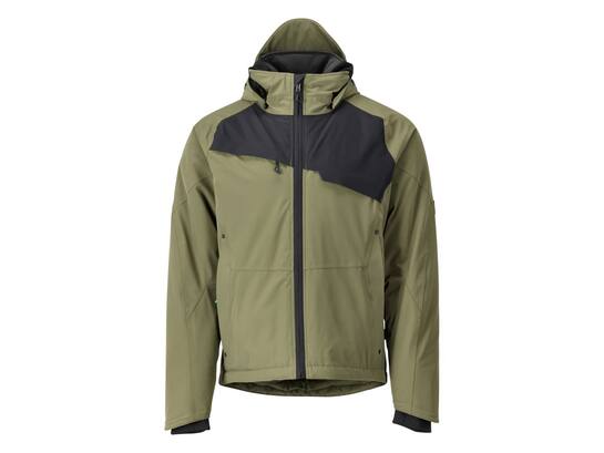 Masc0T Winterjas mosgroen/zwart S
