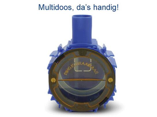 ABB Inbouwdoos multi BLAUW 40/50 MM