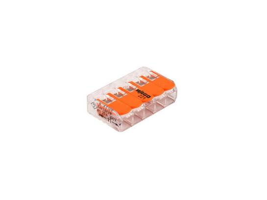 WAGO Verbindingsklem 5V t/m 4mm2 221-415 25 STUKS