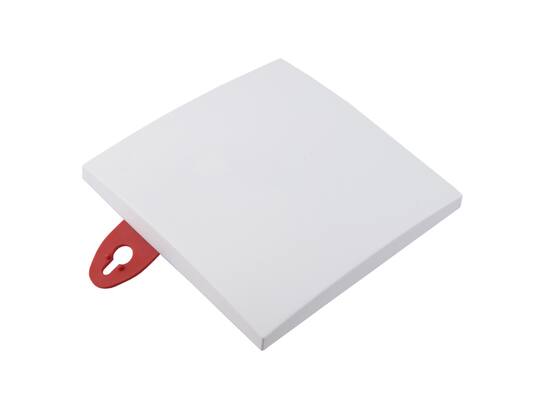 Attema Plafondplaat vierkant in blister wit 113X113MM