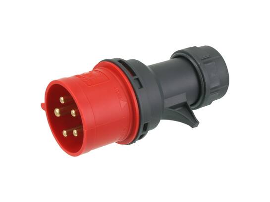 ABL Stekker CEE 32A 5-polig ROOD