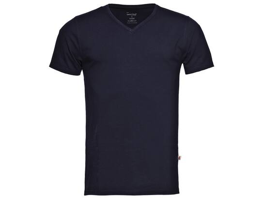 Santino T-shirt met V-hals Jazz blauw maat 3XL