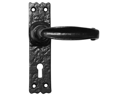 KIRKPATRIC deurkruk op schild 152x38mm WC63/8 KP2439