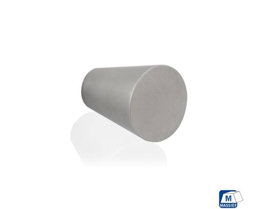 GPF Rvs meubelknop rond 20mm GPF 5500.20
