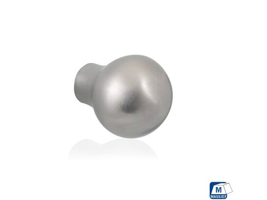 GPF Rvs meubelknop rond 20mm GPF 5530.20