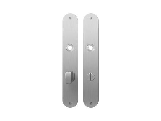 GPF plaatschild afgerond 40x240x2mm WC72/8 g 1100.22 WC72/8 GR