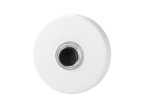 GPF Beldrukker rond 50x8mm met zwarte button 8826.49