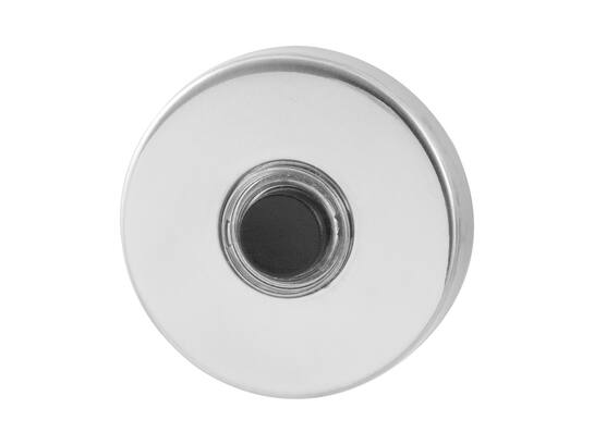 GPF Beldrukker rond 50x8mm met zwarte button 9826.40