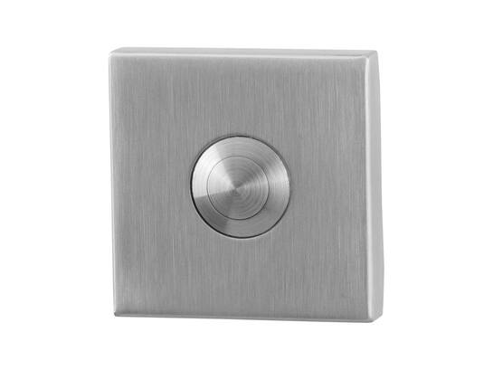 GPF Beldrukker vierkant 50x50x8mm met rvs bu 9827.02