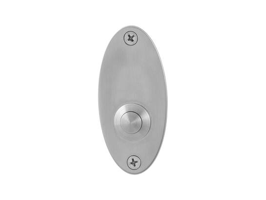 GPF Beldrukker ovaal 80x38x2mm met rvs butto 9827.03