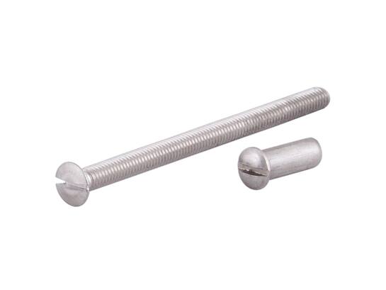 GPF Patentbout + huls tbv deurdikte 57-63 mm RVS geborsteld