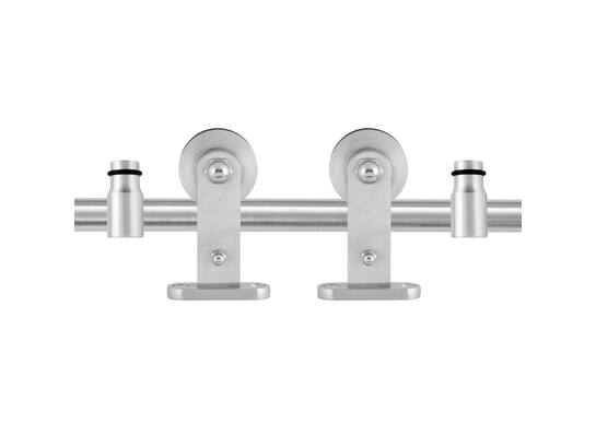 GPF Schuifdeursysteem Kiva 200 cm RVS geborsteld
