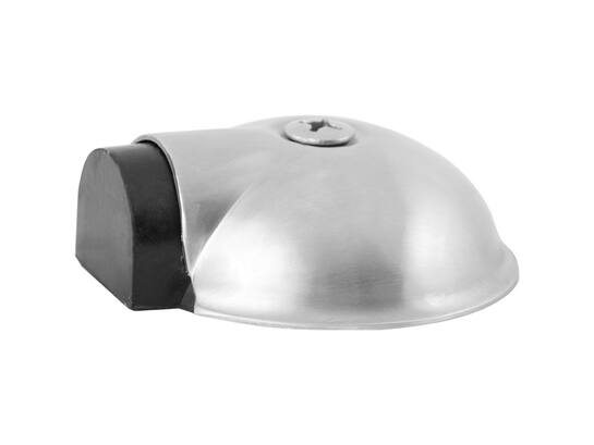 GPF Deurstopper rond 65mm RVS geborsteld