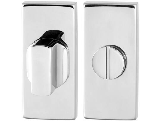 GPF Toiletgarnituur stift 5mm grote knop RVS GEPOLIJST