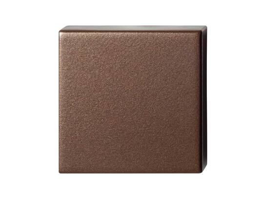 GPF Blinde vierkante rozet BRONZE BLEND