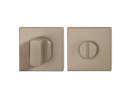 GPF Toiletgarnituur vierkant stift 8 mm grot CHAMPAGNE BLEND