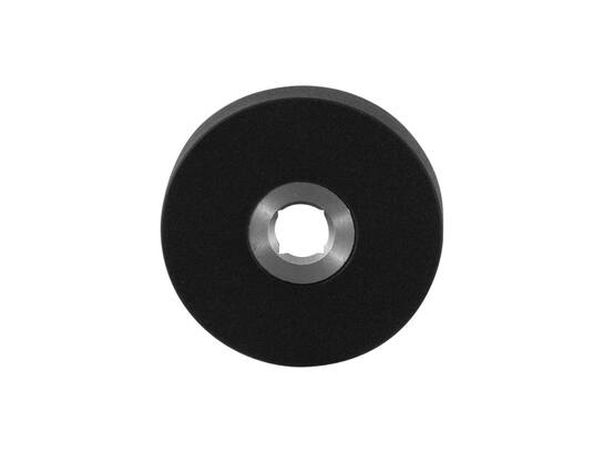 GPF Ronde click rozet ZWART