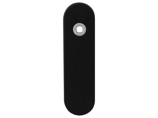 GPF Gatdeel links kortschild PC55 ZWART