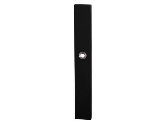 GPF Langschild XL enkelverendWC57/5 grote kn ZWART