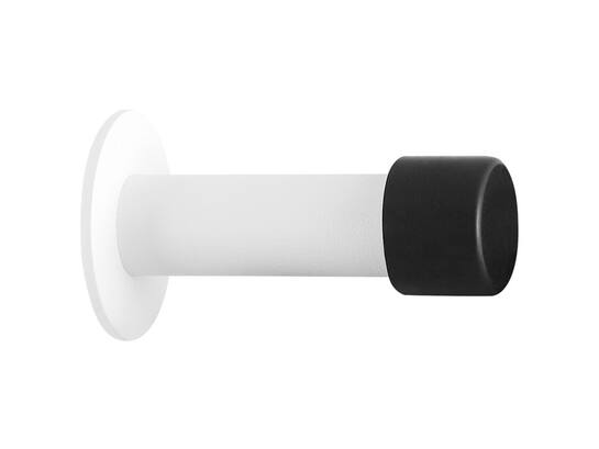 GPF Deurstopper rond 85x22/50mm Wit