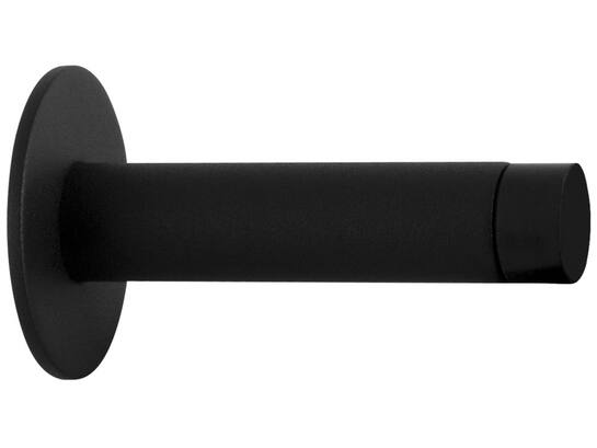GPF Deurstopper rond 85x19/50mm Zwart