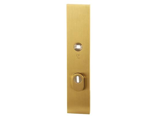GPF Vh buitenschild SKG*** m kerntrek PC72 PVD MAT MESSING