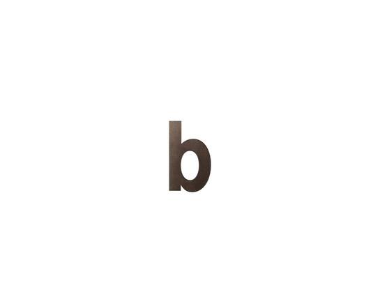 GPF Letter B/ 156 mm Dark blend