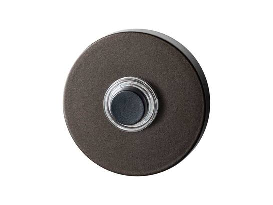GPF Beldrukker rond met zwarte button DARK BLEND