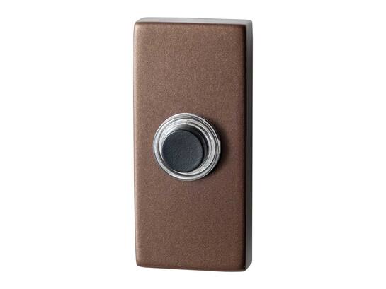 GPF Beldrukker met zwarte button BRONZE BLEND
